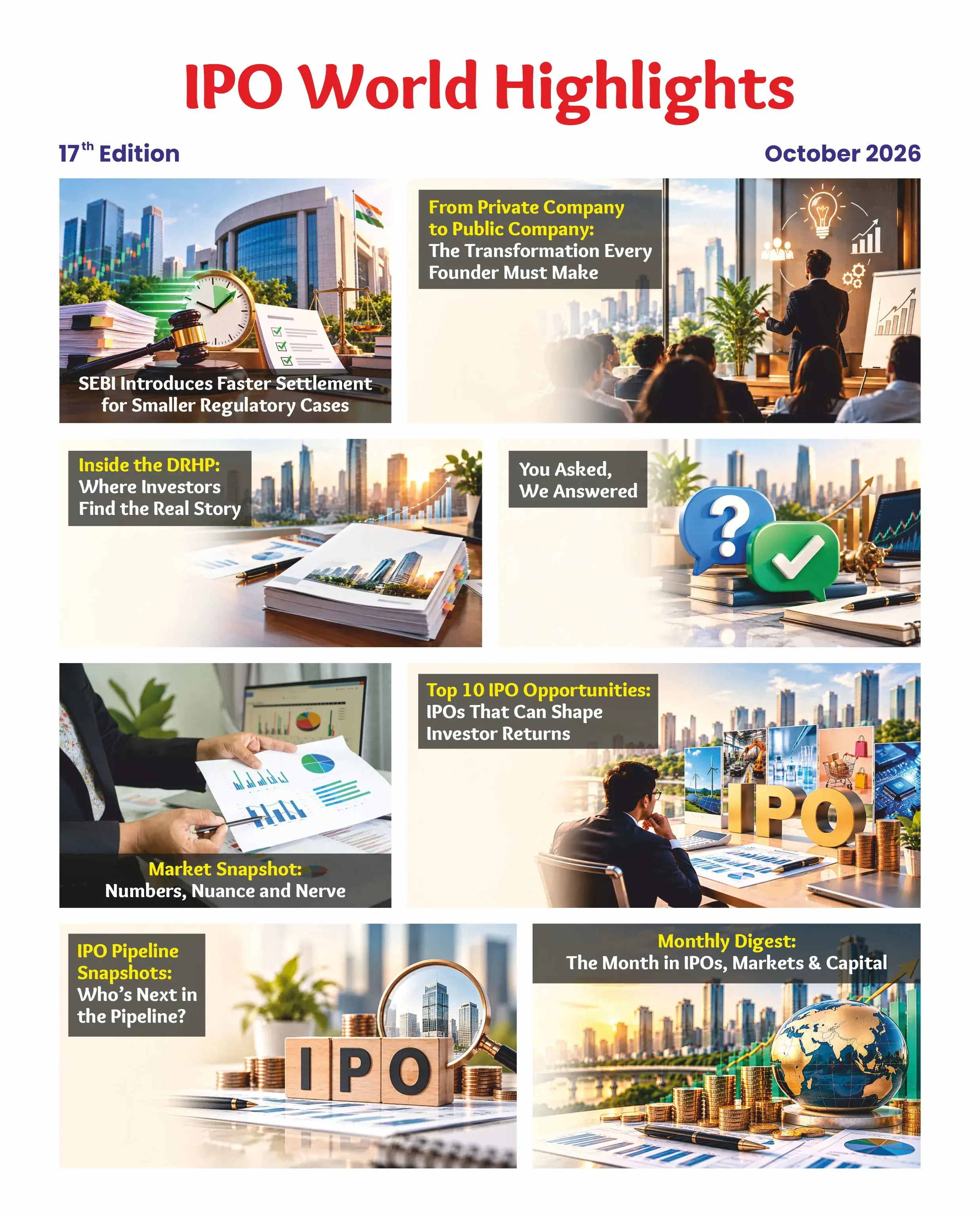 IPO World Magazine latest highlights page